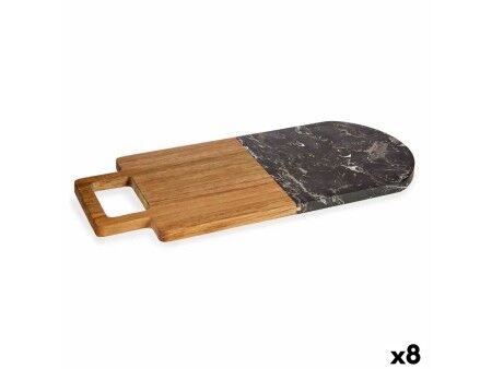 Deska do krojenia Kinvara 78373 Czarny 18 x 1,5 x 38 cm (8 Sztuk)