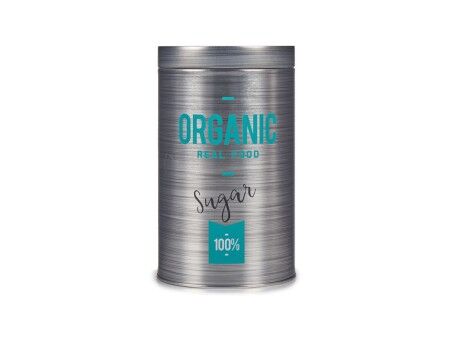 Pojemnik na Cukier Kinvara Organic Szary Blacha biała 10,4 x 18,2 x 10,4 cm Cukier (24 Sztuk)