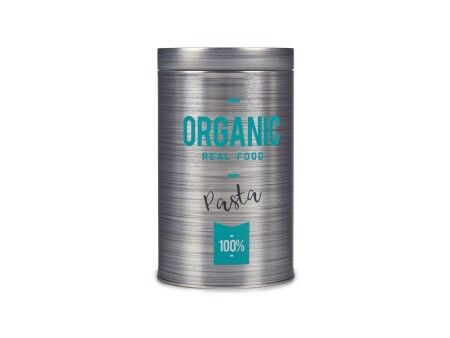 Puszka Kinvara Organic Szary Blacha biała 10,4 x 18,2 x 10,4 cm Pasta (24 Sztuk)