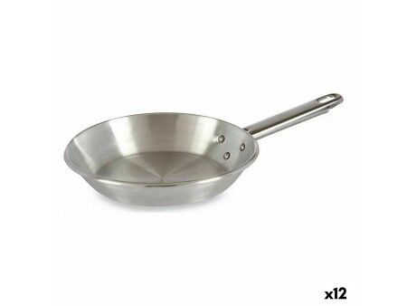 Patelnia Kinvara 100120 Srebrzysty Aluminium Ø 18 cm (12 Sztuk)