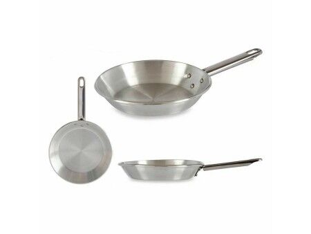 Patelnia Kinvara 100120 Srebrzysty Aluminium Ø 18 cm (12 Sztuk)