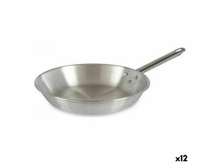 Patelnia Kinvara 100124 Srebrzysty Aluminium Ø 26 cm (12 Sztuk)
