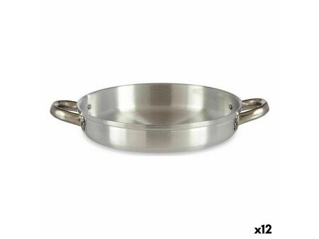 Patelnia Kinvara 100114 Srebrzysty Aluminium (12 Sztuk)