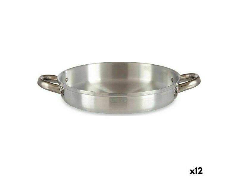 Patelnia Kinvara 100114 Srebrzysty Aluminium (12 Sztuk)