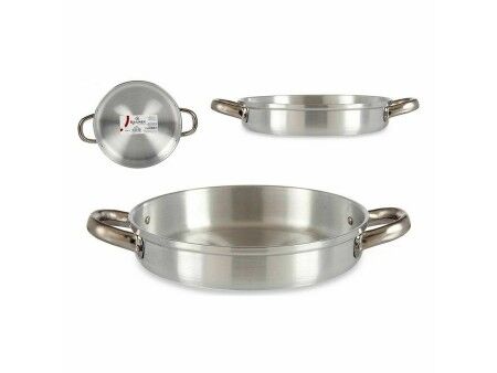 Patelnia Kinvara 100113 Srebrzysty Aluminium Ø 22 cm (12 Sztuk)