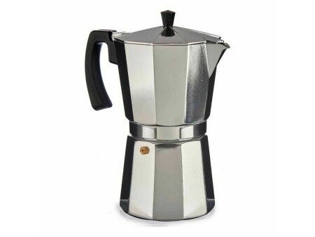 Włoska Kafeterka Kinvara A111RA-1200 Srebrzysty Aluminium 650 ml (12 Sztuk)