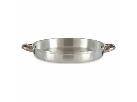 Patelnia Kinvara 100117 Srebrzysty Aluminium Ø 30 cm (12 Sztuk)