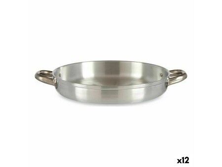 Patelnia Kinvara 100116 Srebrzysty Aluminium (12 Sztuk)