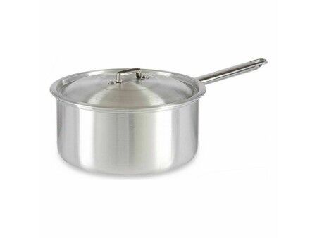 Garnek z Pokrywką Kinvara 100023 Srebrzysty Aluminium Ø 24 cm 5 L (10 Sztuk)