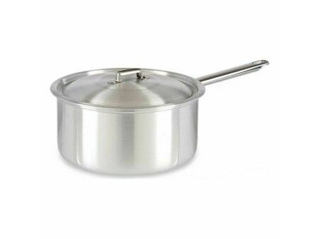 Garnek z Pokrywką Kinvara 100022 Srebrzysty Aluminium 4 L 24,5 x 12 x 41 cm (10 Sztuk)