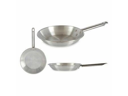 Patelnia Kinvara 100121 Srebrzysty Aluminium Ø 20 cm (12 Sztuk)