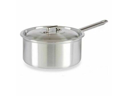 Garnek z Pokrywką Kinvara 100021 Srebrzysty Aluminium 3 L 22 x 12 x 38 cm (10 Sztuk)