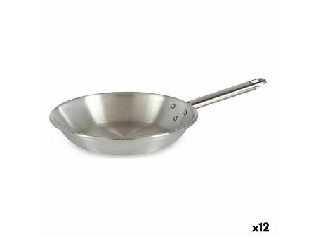 Patelnia Kinvara 100122 Srebrzysty Aluminium Ø 22 cm (12 Sztuk)