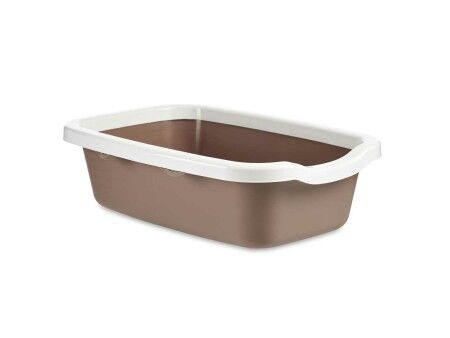 Kuweta dla Kotów Mascow 87893 Biały Beżowy Plastikowy 38 x 16 x 58,5 cm (11 Sztuk)
