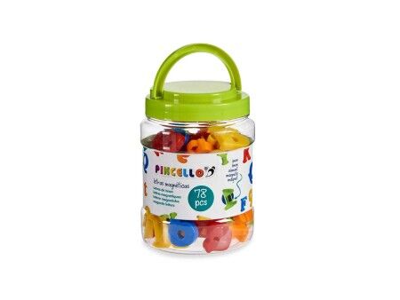 Litery Pincello MA7797-78 Plastikowy Magnes Wielokolorowy
