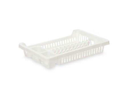 Ociekacz do Naczyń Kinvara 2601407-2 Biały Plastikowy 42,5 x 7 x 29,5 cm (24 Sztuk)