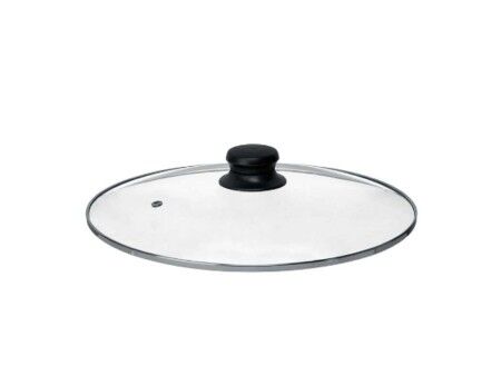 Pokrywna na Garnek Kinvara CN-SW1304-30CM Przezroczysty Srebrzysty Szkło 30 cm (12 Sztuk)