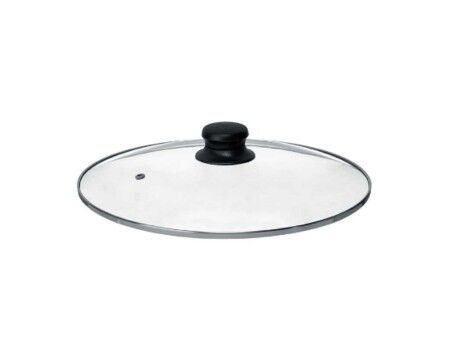 Pokrywna na Garnek Kinvara CN-SW1304-28CM Przezroczysty Srebrzysty Szkło 28 cm (12 Sztuk)