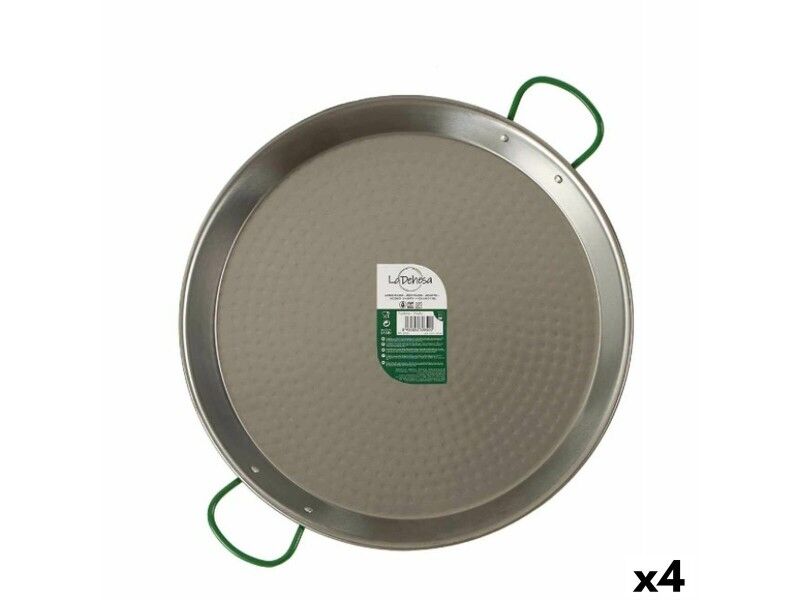 Garnek Ø 50 cm Stal Polerowana (4 Sztuk)
