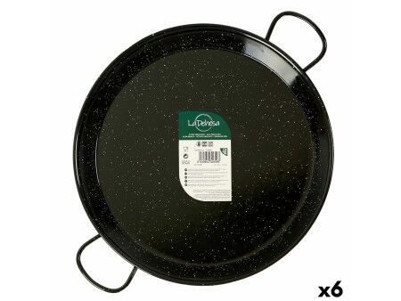 Garnek Ø 38 cm Stal emaliowana (6 Sztuk)