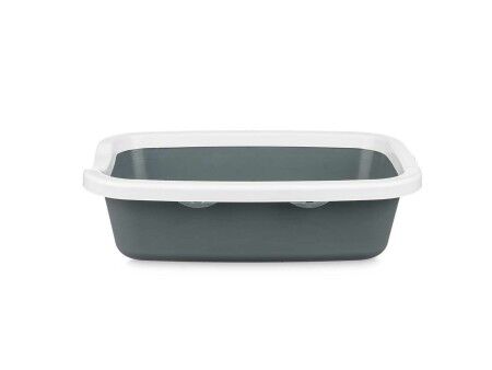 Kuweta dla Kotów Mascow 87954 Biały Antracyt Plastikowy 25 x 11 x 2 cm (11 Sztuk)