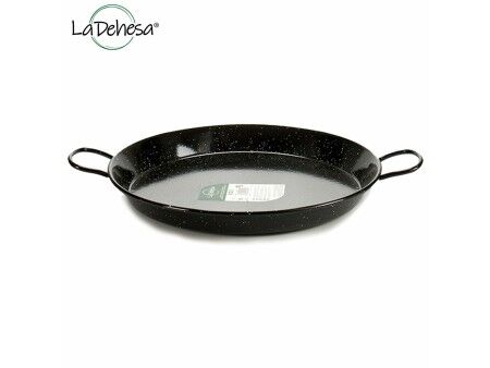 Garnek Ø 38 cm Stal emaliowana (6 Sztuk)