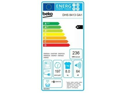 Suszarka kondensacyjna BEKO DHS 8413 GA1 Biały