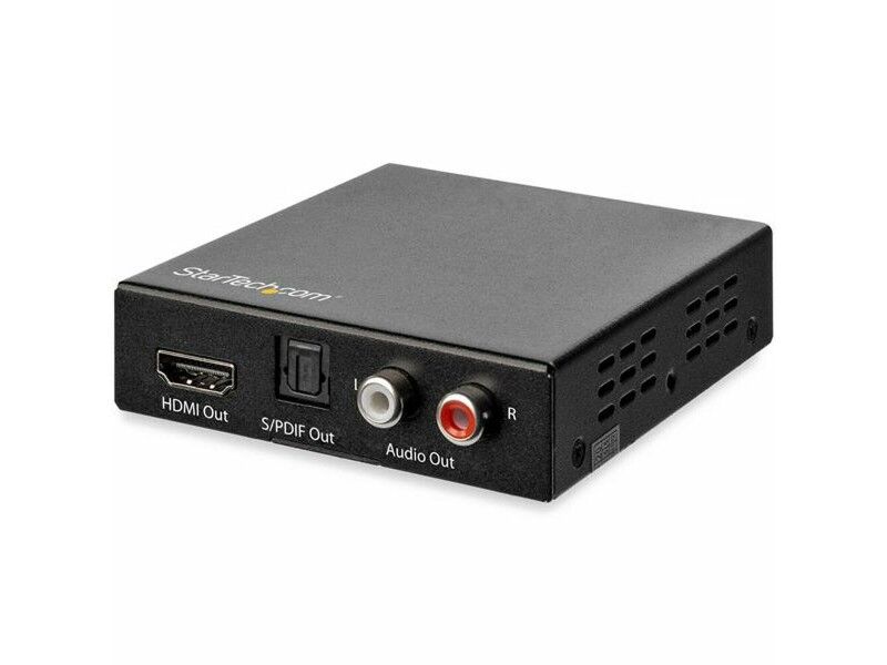 Procesor Dźwięku Startech HD202A Czarny 4K Ultra HD