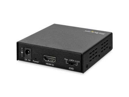 Procesor Dźwięku Startech HD202A Czarny 4K Ultra HD