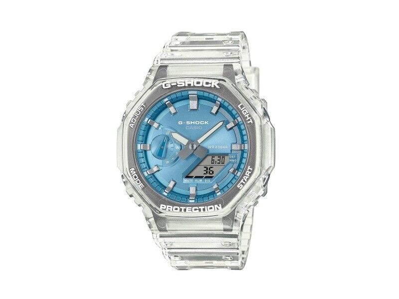 Zegarek Męski Casio G-Shock BRIGHT METALLIC - LIGHT BLUE (Ø 44,5 mm)