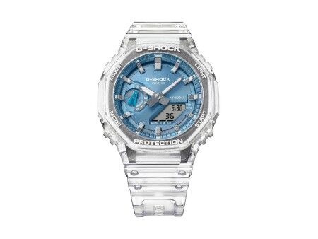 Zegarek Męski Casio G-Shock BRIGHT METALLIC - LIGHT BLUE (Ø 44,5 mm)