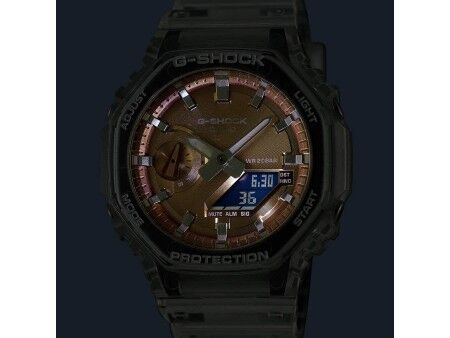 Zegarek Męski Casio G-Shock BRIGHT METALLIC - LIGHT BLUE (Ø 44,5 mm)