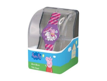 Zegarek Dziecięcy Peppa Pig 482608 - PLASTIC BOX (Ø 32 mm)