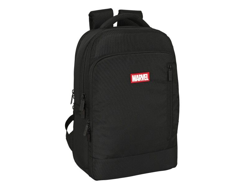 Plecak na laptopa i tableta z wyjściem USB Marvel Czarny