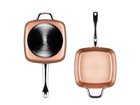Wielofunkcyjny Westaw Patelnia 5 w 1 Copper Coppans InnovaGoods 4 Części