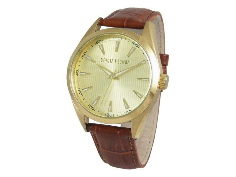 Zegarek Męski Devota & Lomba DL014ML-02BRGOLD (Ø 40 mm)