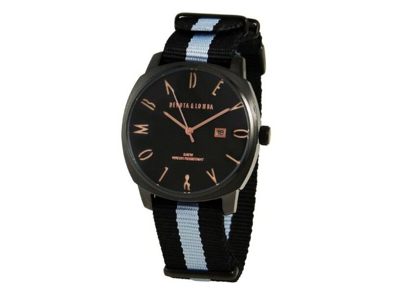 Zegarek Męski Devota & Lomba DL008MSPBKGR-04BLACK (Ø 42 mm)
