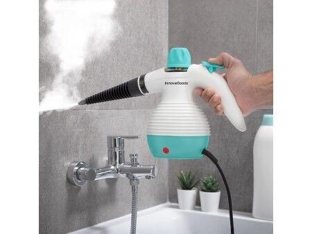 Wielofunkcyjne Ręczne Urządzenie do Czyszczenia na Parę z Akcesoriami 9 w 1 Steany InnovaGoods 0,35 L 3 Bar 1000W