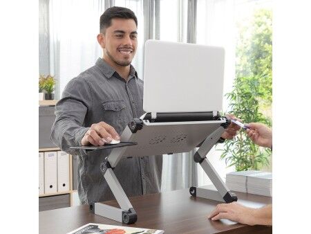 Regulowany Wielofunkcyjny Stolik do Laptopa Omnible InnovaGoods