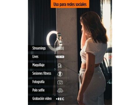 Lampa Pierścieniowa do Selfie KSIX 10W