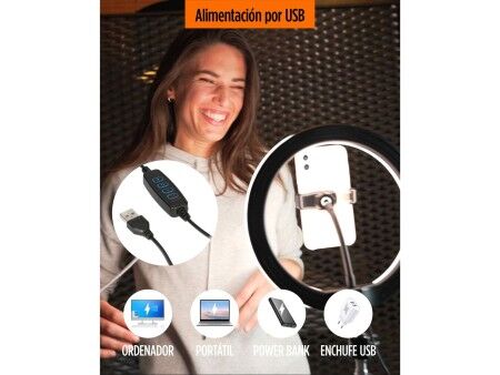 Lampa Pierścieniowa do Selfie KSIX 10W