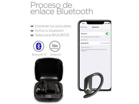 Sportowe Słuchawki KSIX Sport Buds 2 700 mAh