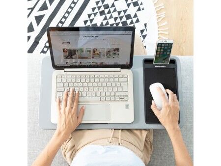 Przenośny Stolik na Laptopa z Poduszką XL Deskion InnovaGoods
