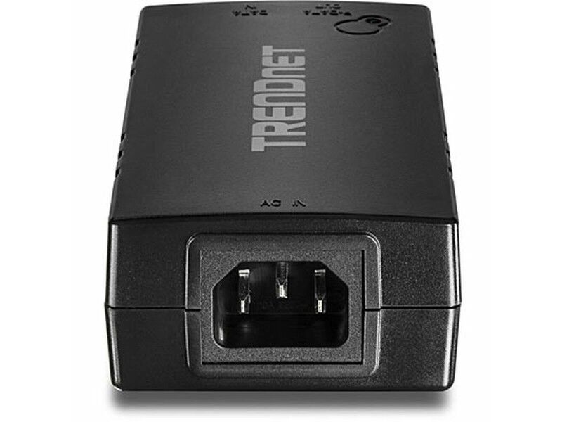 Iniektor PoE Trendnet TPE-115GI            Czarny