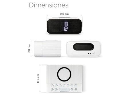 Zegar z Radiem KSIX   10W