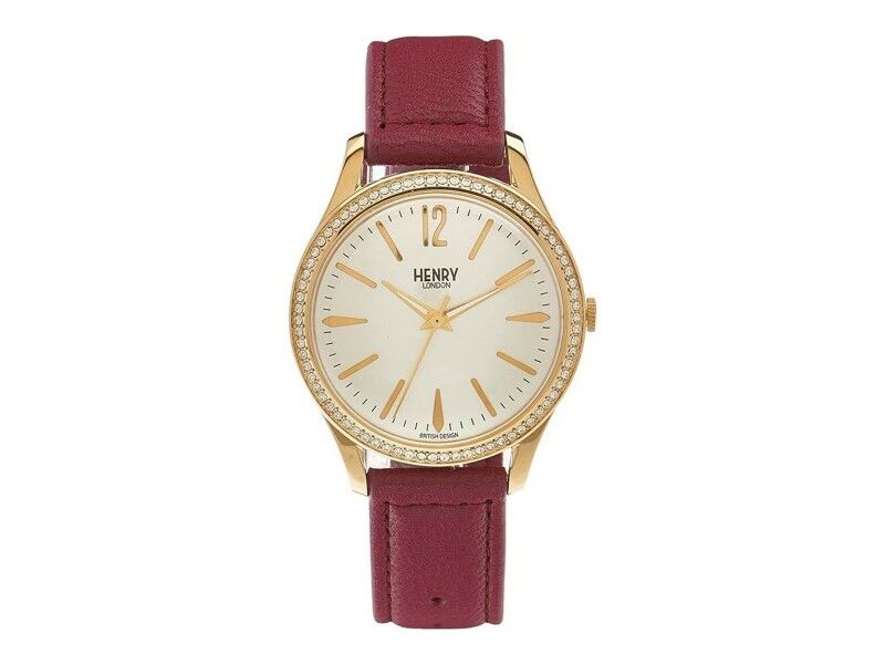 Zegarek Damski Henry London HL39-SS-0068 (Ø 39 mm)