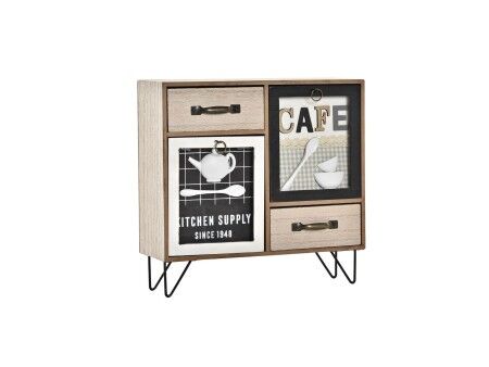 Urządzenie kuchenne DKD Home Decor Brązowy Czarny Kolor Zielony 30 x 10 x 29 cm Kuchnia