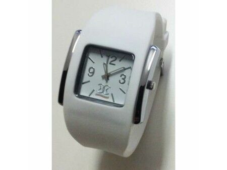 Zegarek Męski Overclock GENT RIDER LARGE WHITE (Ø 39 mm)