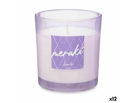 Świeczka Zapachowa Acorde 86487 Fiolet 120 g (12 Sztuk)