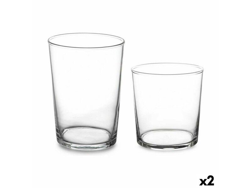 Zestaw kieliszków Pasabahce Bistro Przezroczysty Szkło 380 ml 510 ml (2 Sztuk)